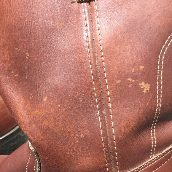 BILTRITE LEATHER COWBOY BOOTS SIZE 8 - Picture 10 of 13